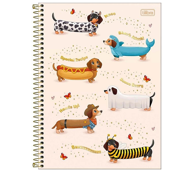 Caderno Universitário Brownie 1 Matéria 80fls - Tilibra