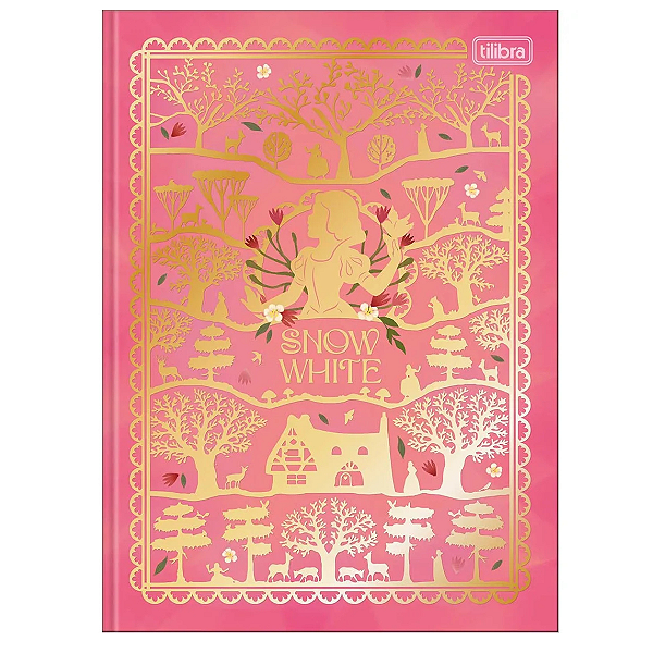 Caderno Brochura Colegial CD Branca De Neve 80fls Tilibra