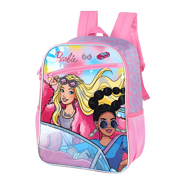 Mochila Costas Escolar Modelo Estampada Barbie - Luxcel
