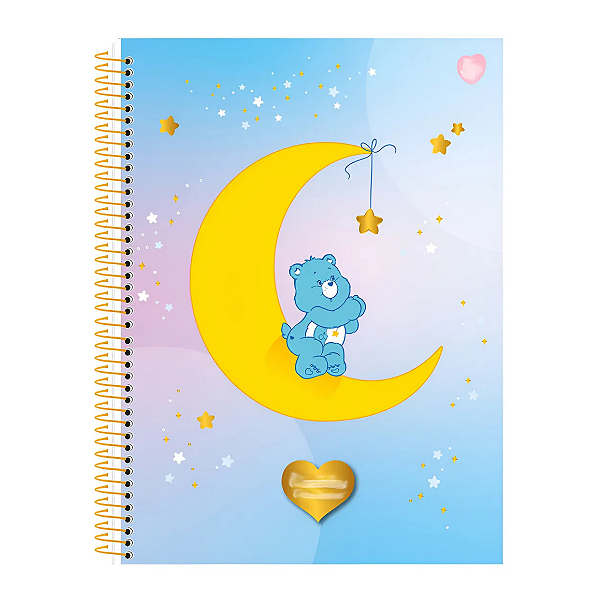 Caderno Univ 1 Matéria 80fls Ursinhos Carinhosos D Animativa