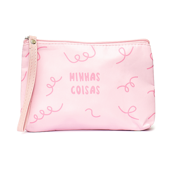 Necessaire  Florie - Bolsinha - Minhas Coisas - Rosa