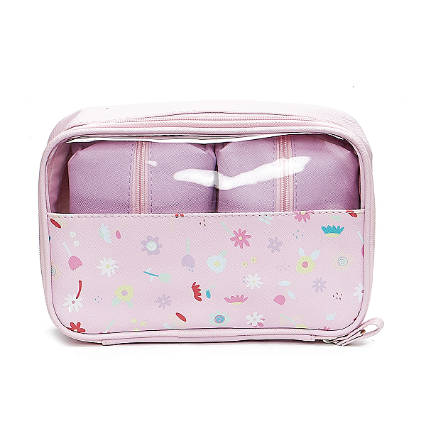 Necessaire c/ Duas Bolsas FLORIE minhas coisas