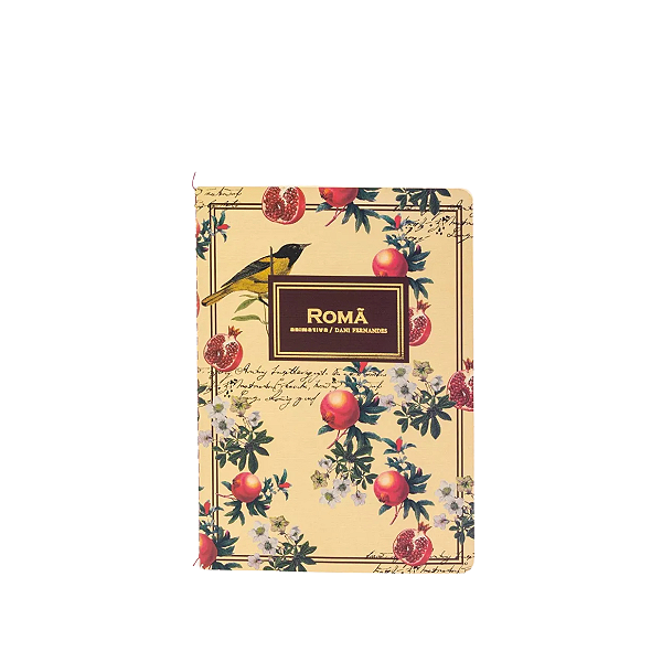 Caderno Perfumado Flex Romã 32 F Dani Fernandes E Animativa Romã