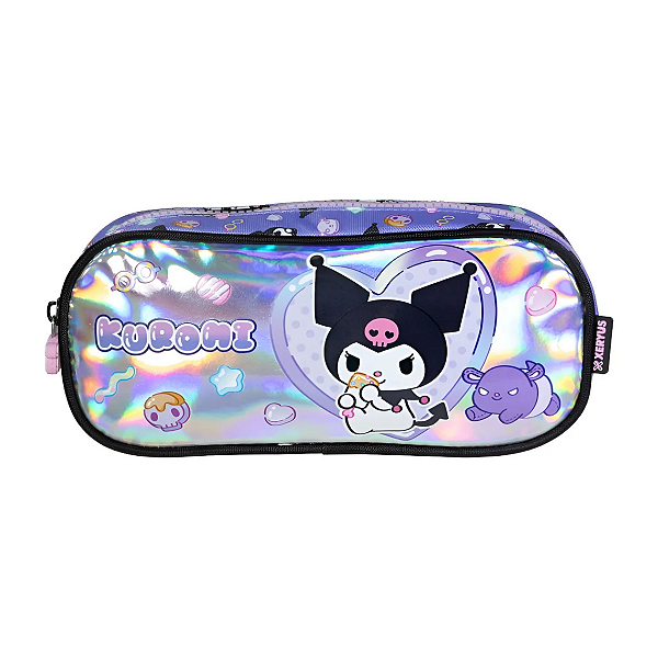 Estojo Infantil Escolar Kuromi - Xeryus