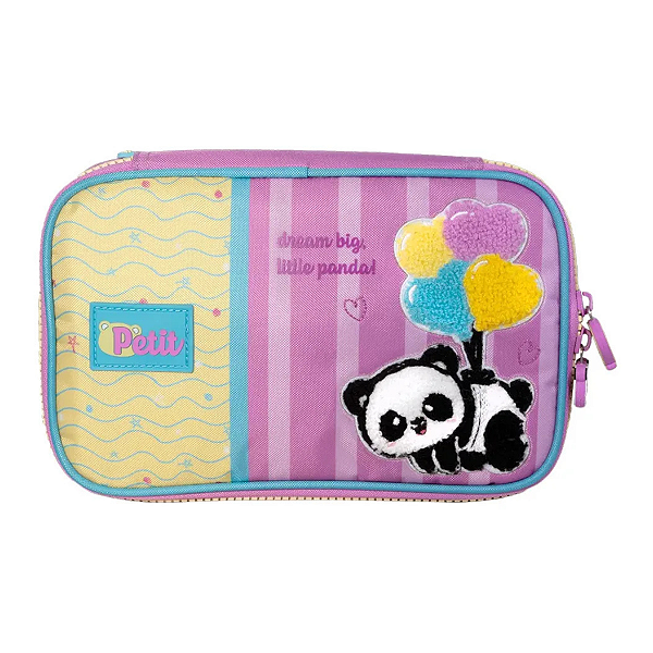 Estojo Box Tween Panda Tofu Chenile On My Way! Mix Panda