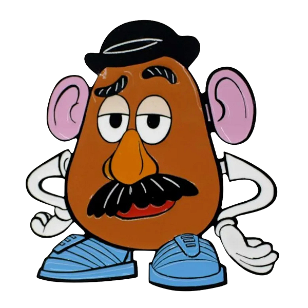 Funpin Decorativo Cabeça De Batata Pixar Novo Marrom Toy Story