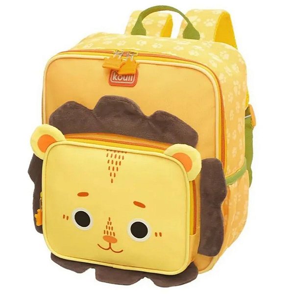 Mochila Escolar Infantil Kouii Filhotiis Leão – Pacific