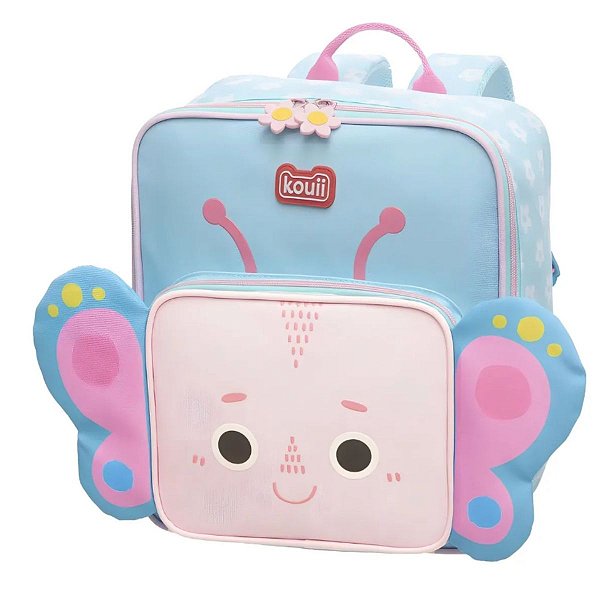 Mochila Infantil de Costas Kouii Filhotiis Borboleta – Pacific