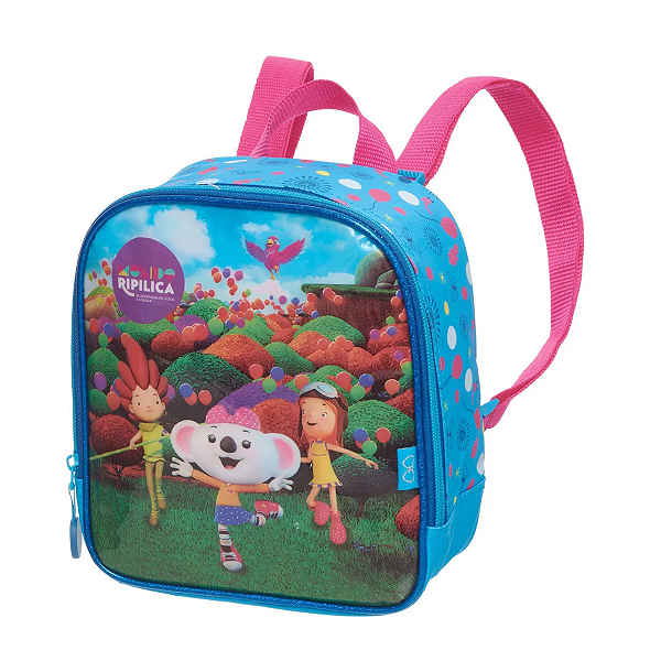 Lancheira Lilica Ripilica Mundo Ripilica Céu Azul