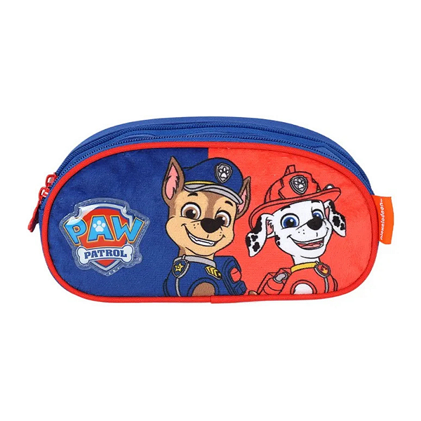 Estojo Escolar Duplo Patrulha Canina Azul Estojo Escolar Duplo Patrulha Canina Azul Ei42034pa Luxcel Azul Patrulha Canin
