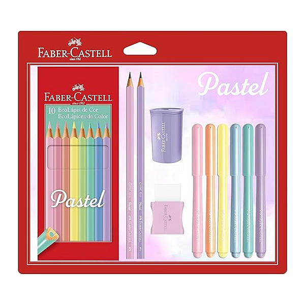 Kit Tons Pastel, Faber-Castell, KIT/PASTEL