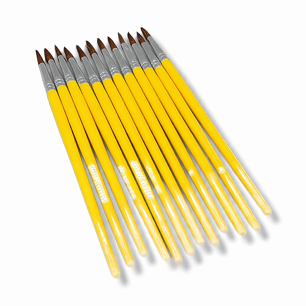 Kit Pincel Redondo Redondo C/12 Leo&Leo