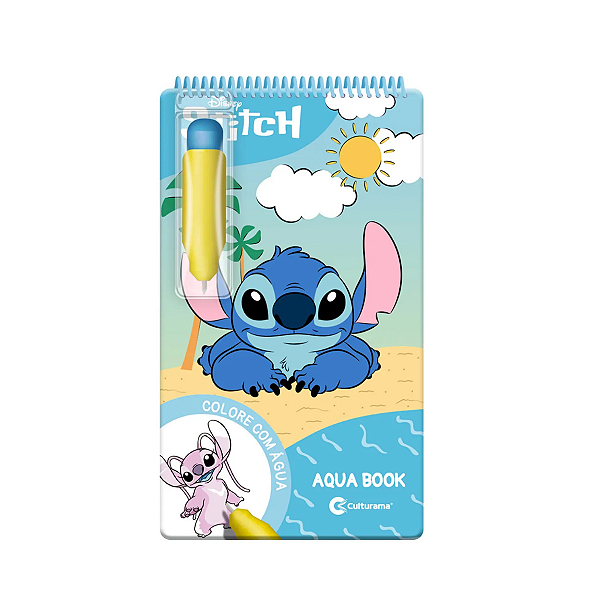 Aqua Book Stitch - Colore Com Agua
