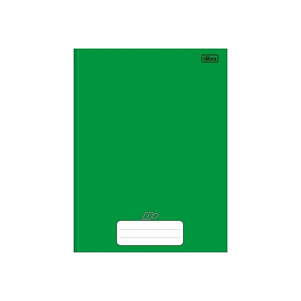 Caderno brochurao capa dura pepper 80 folhas Vermelho - tilibra