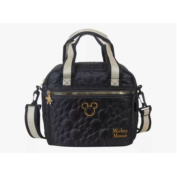 Lancheira Escolar Mickey Mouse Disney Cor Preta Xeryus 14262