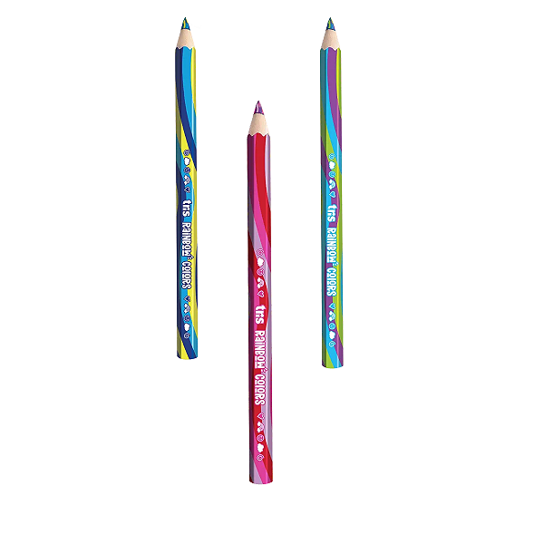 Lápis de Cor Tamanho Jumbo Rainbow - Colors