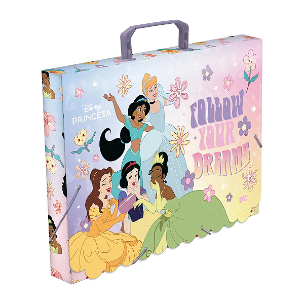 Maleta Escolar Princesas c/alça DAC