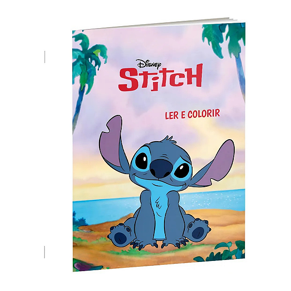 Ler e Colorir Stitch