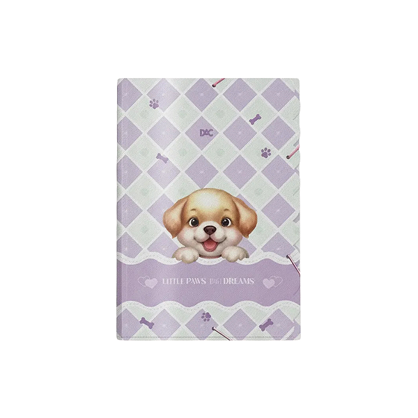 Pasta Escolar Aba Elástico Oficio So Cute - Dac