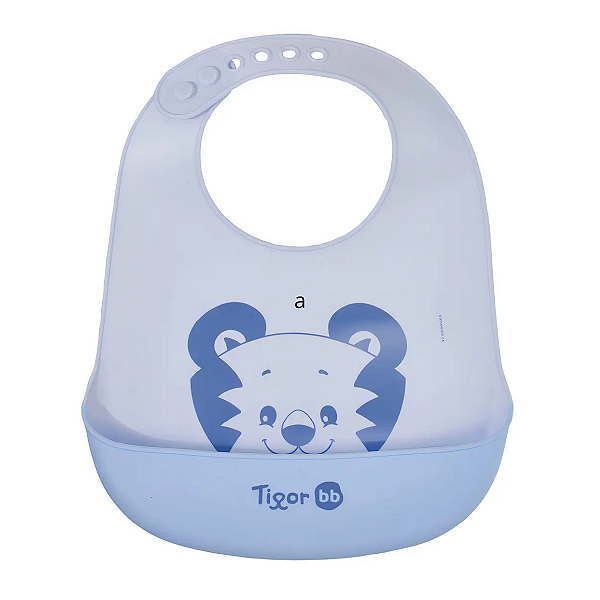 Babador Silicone Impermeável Tigor T. Tigre Pacific Com Bolso