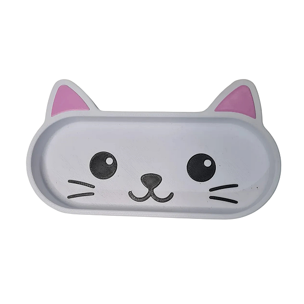 Porta Óculos  Fofo De Mesa - Gatinho 3d