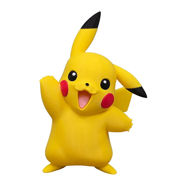 Boneco Pikachu 3d Colecionável Geek Decoração Presente
