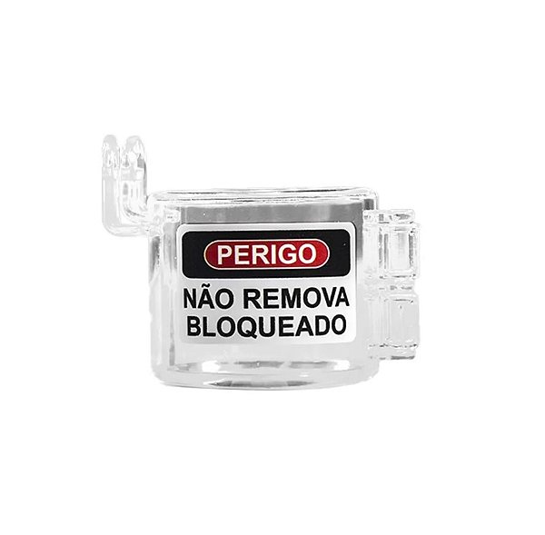 Trava Botão De Emergência Nr 10 Nr 12 - Bloqueio De Máquinas