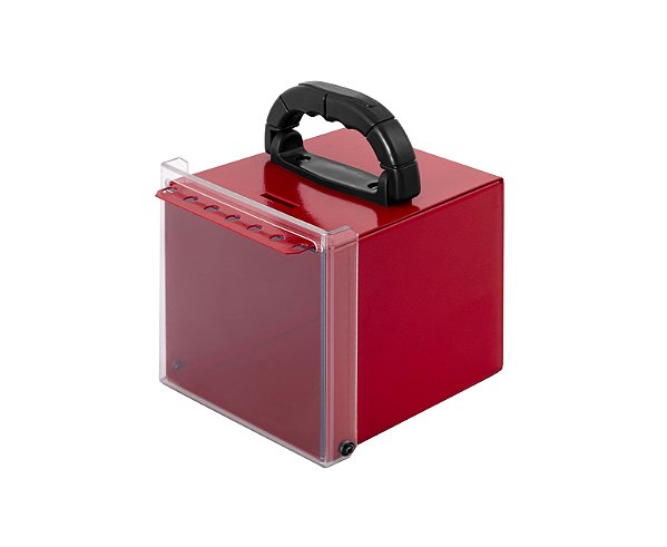 Caixa Bloqueio Travamento Em Aço 7 Cadeados Nr10 Nr12 Loto