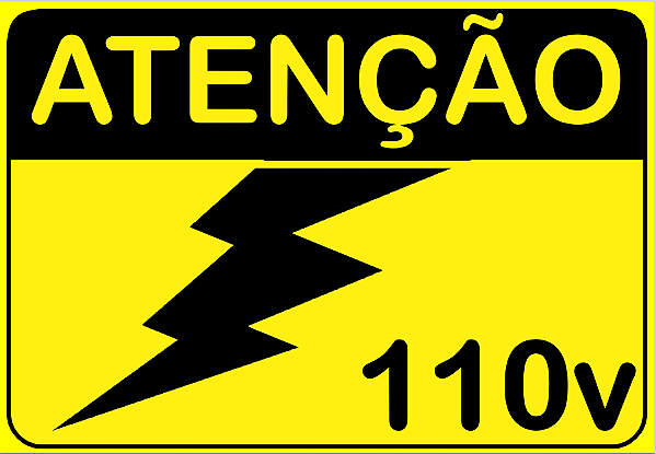 Placa Adesivo Para Painéis Elétricos Nr10 Nr12