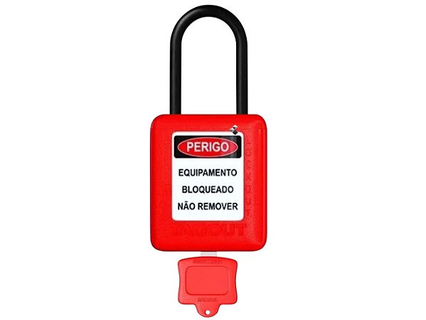 Cadeado Bloqueio Nr10 Nr12 Loto Haste Plástica 4,5mm Tagout