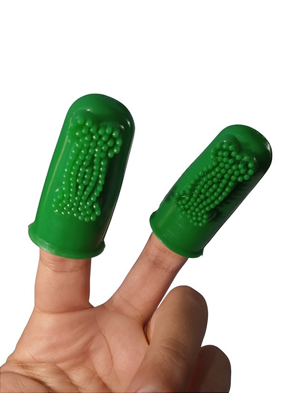 Kit Dedeira Escova De Dente Cachorro e Gato - Pet Clean