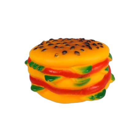Brinquedo Mordedor Hamburguer Vinil para Cães