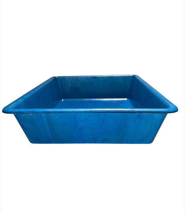 Bandeja Higiênica Azul para Gatos Tamanho M