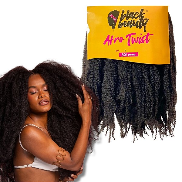 Cabelo Sintético Afro Twist 45cm