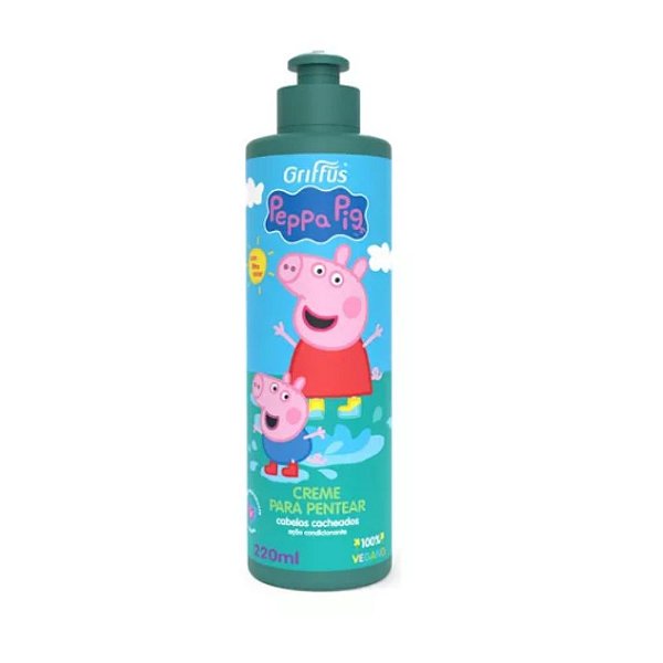 Creme para Pentear Cabelos Cacheados Peppa Pig Griffus 220ml