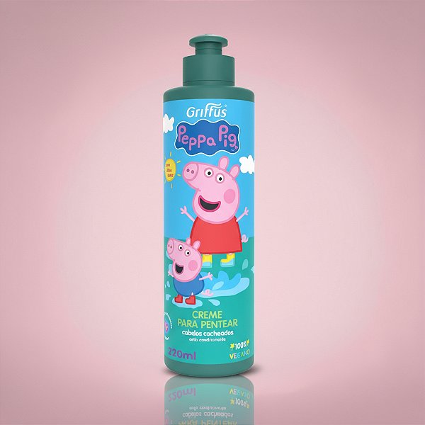 Creme para Pentear Cabelos Cacheados Peppa Pig Griffus 220ml