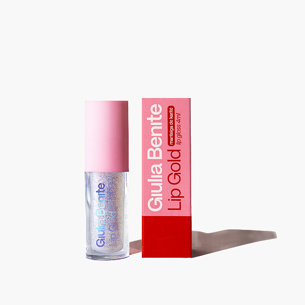 Lip Gloss Lip Gold All White Giulia Benite Beauty
