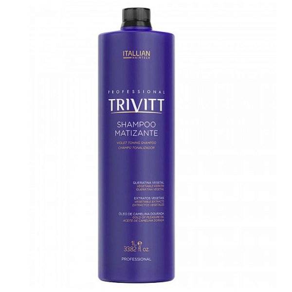 Shampoo Matizante Trivitt Itallian Hairtech 1l