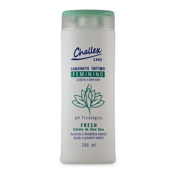 Sabonete Íntimo Feminino Fresh Aloe Vera Challex 200ml