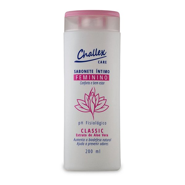 Sabonete Íntimo Feminino Classic Aloe Vera Challex 200ml