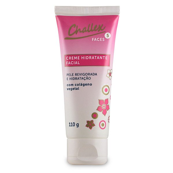 Creme Hidratante Facial Colágeno Vegetal Challex 110g
