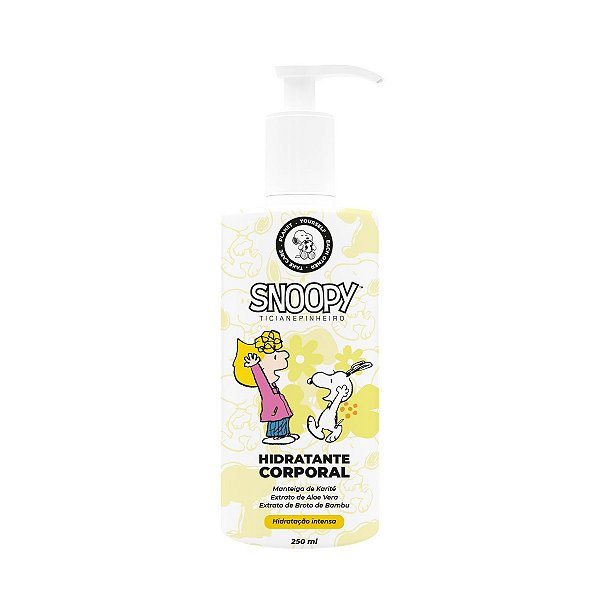 Hidratante Corporal Snoopy Ticiane Pinheiro 250ml