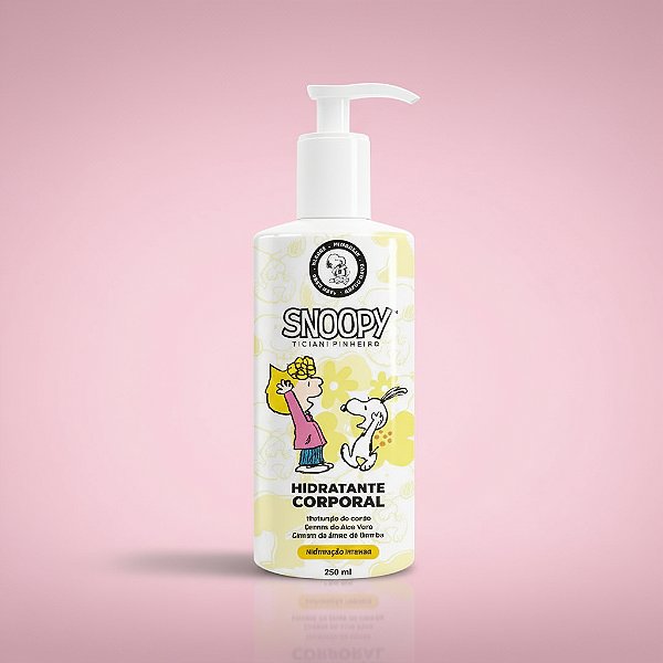 Hidratante Corporal Snoopy Ticiane Pinheiro 250ml