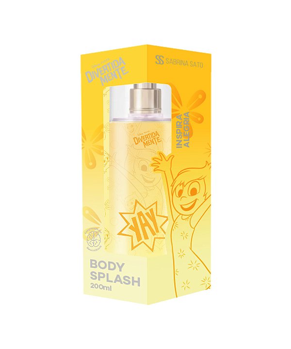 Body Splash Alegria Divertida Mente & Sabrina Sato 200ml