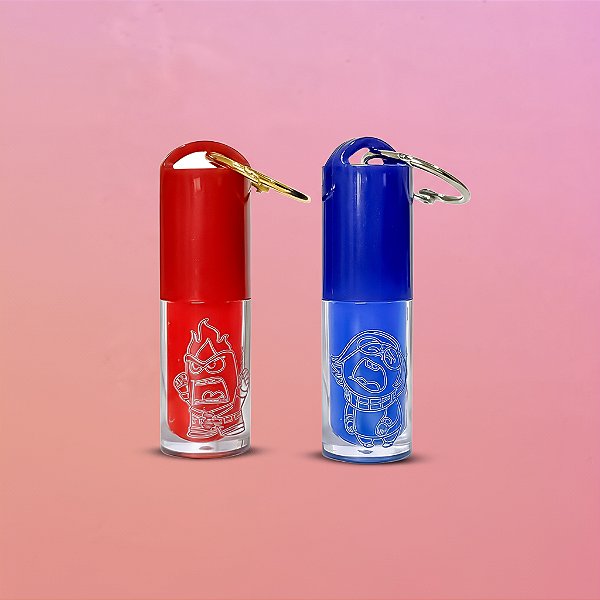 Kit Lip Oil Raiva e Tristeza Divertida Mente & Sabrina Sato