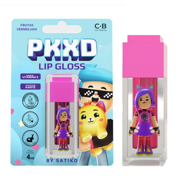 Kit Lip Gloss PK XD by Satiko Cia Beauty
