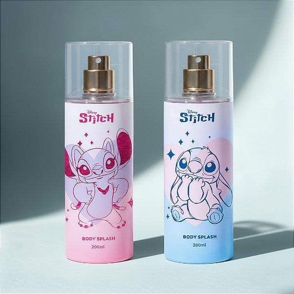Kit Splash Lovers Angel e Stitch - Stitch Disney