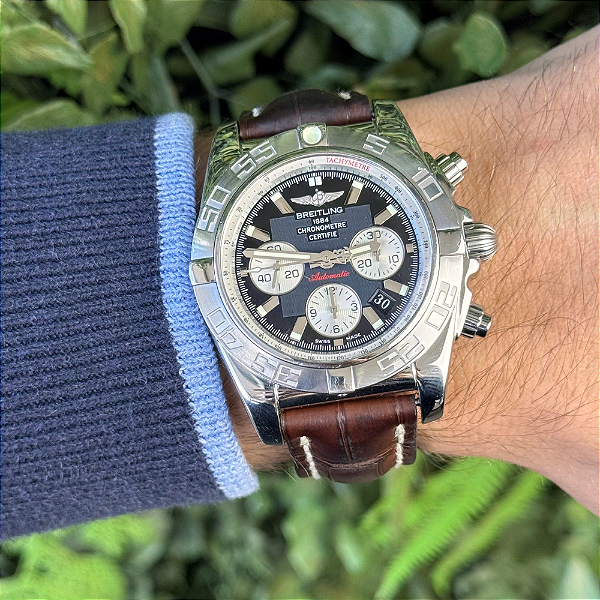 Breitling Chronomat B01 | Automático AB0110 | 44mm | 2015 | Caixa e Certificados Fabricante (Completos)