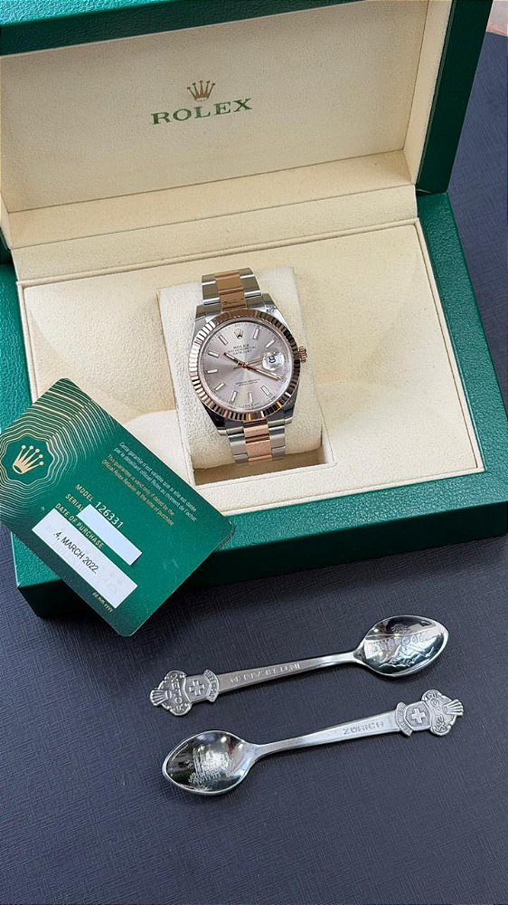 ROLEX DATEJUST 41MM MISTO