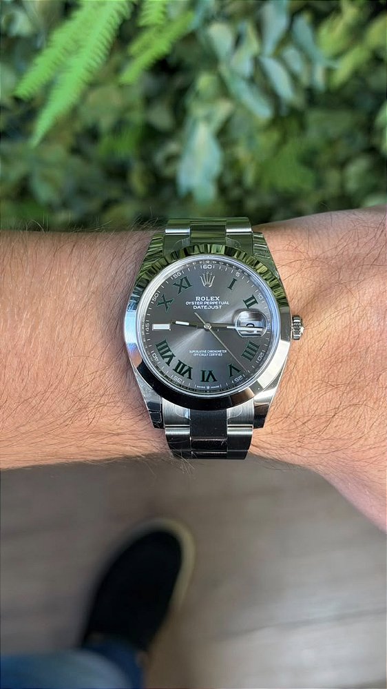ROLEX DATEJUST WIMBLEDON